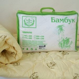 Одеяло  Бамбук в хлопковом чехле  всесезонное